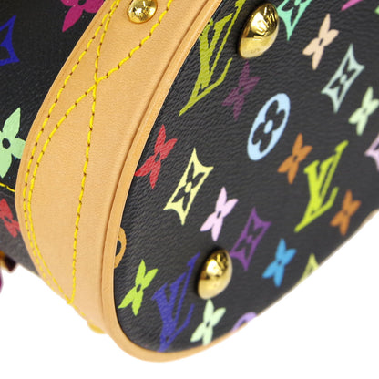 Louis Vuitton * 2006 Bucket Fringe Monogram Multicolor M40110
