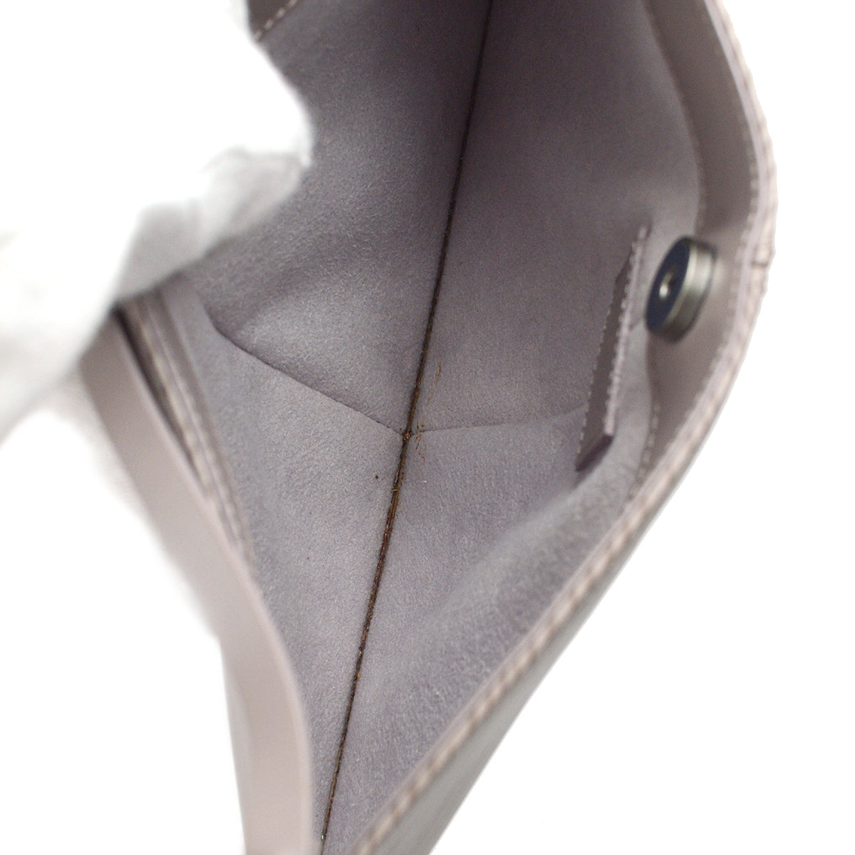 Louis Vuitton 2001 Pochette Demi-lune Epi Purple M5262B