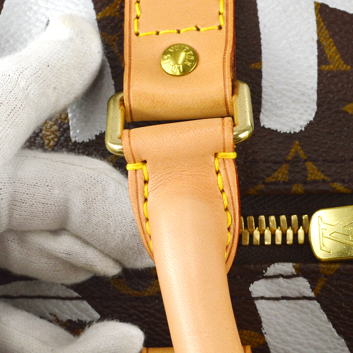 Louis Vuitton * 2001 Keepall 50 Monogram Graffiti M92197
