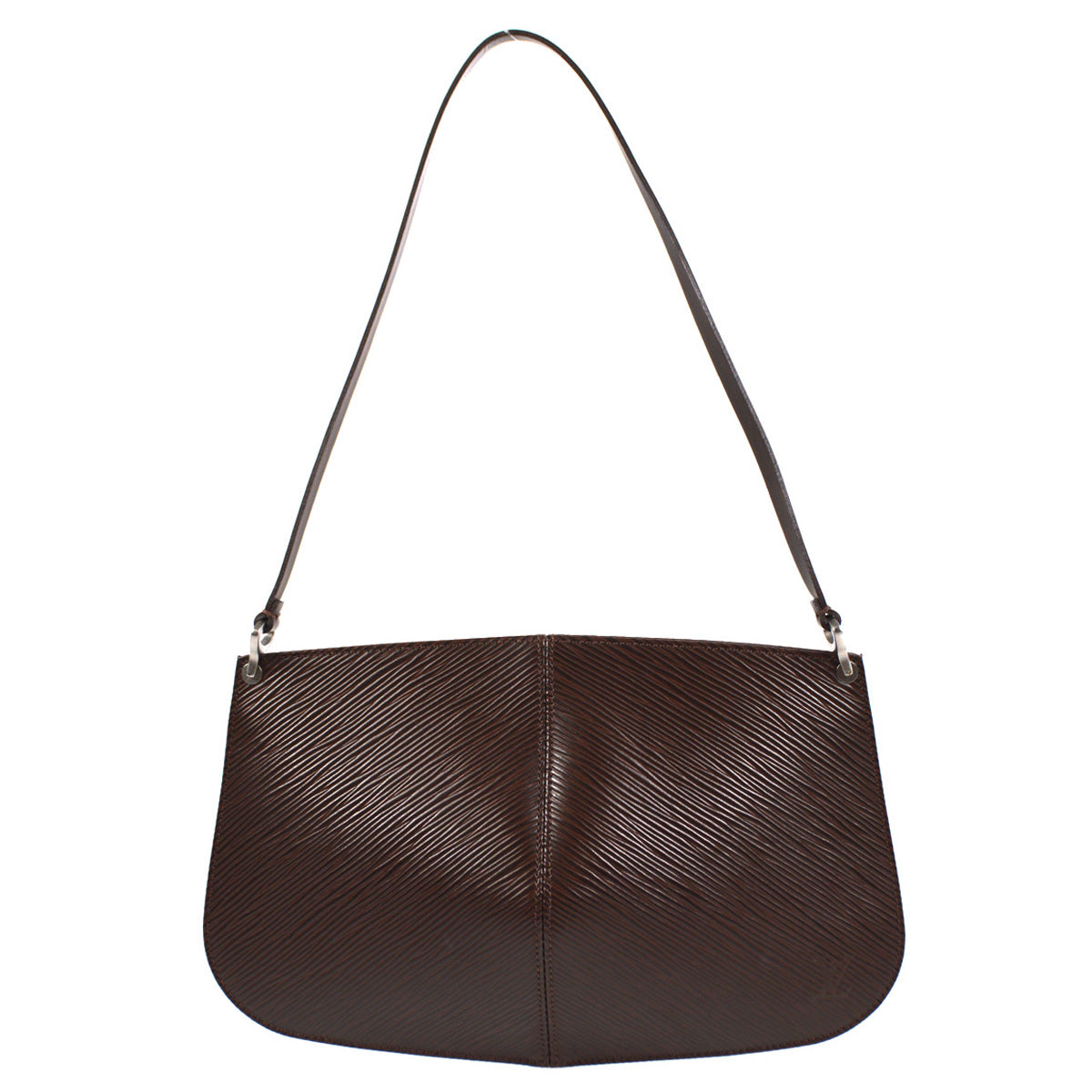 Louis Vuitton 2000 Pochette Demi-lune Brown Epi M5262D