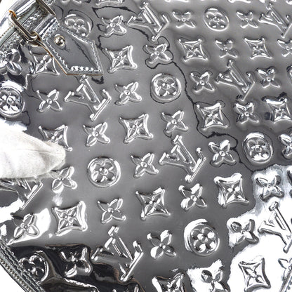 Louis Vuitton 2008 Alma MM Handbag Monogram Miroir Silver M93623