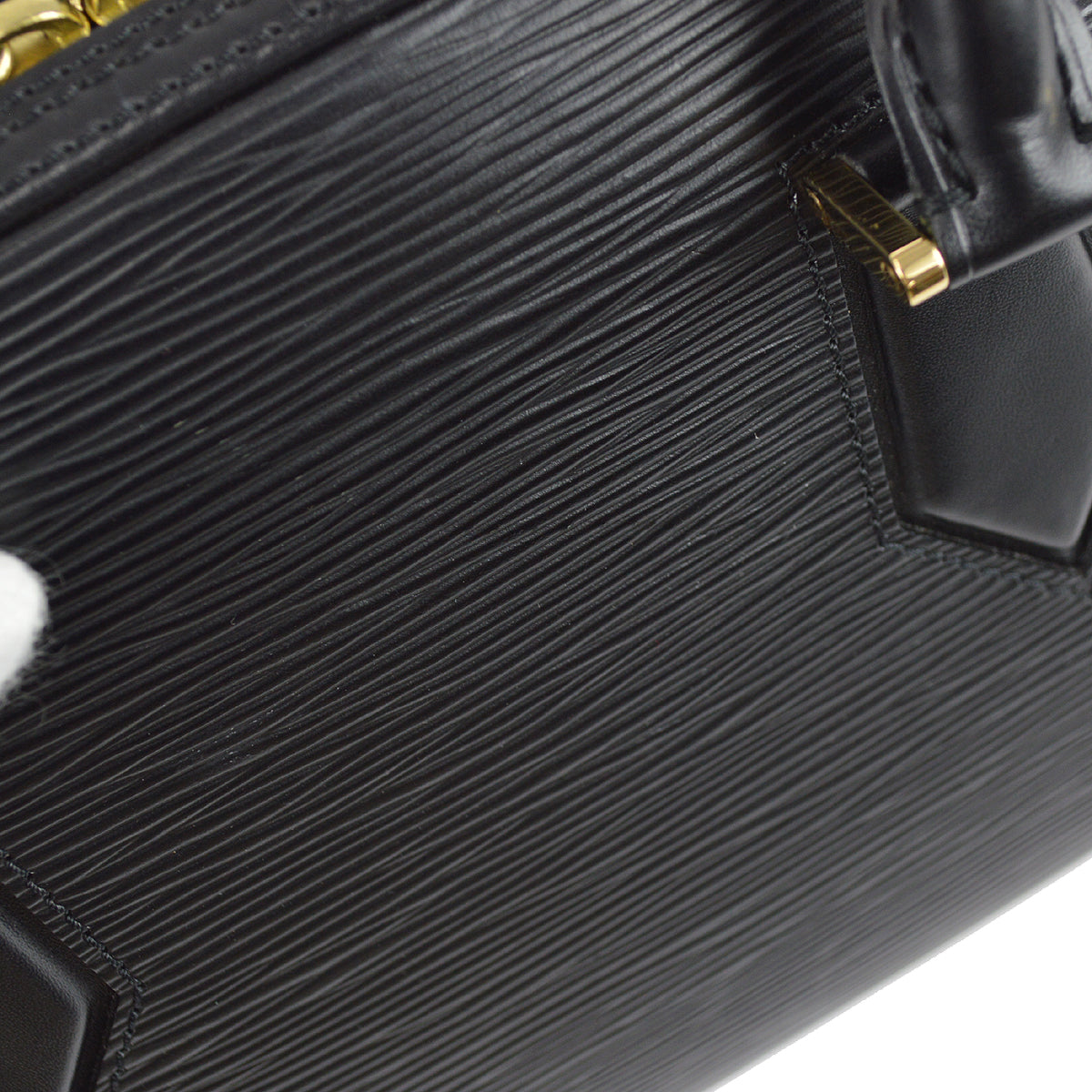 Louis Vuitton 1998 Black Epi Jasmin M52082