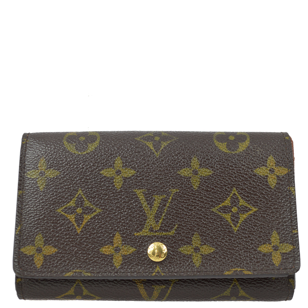 Louis Vuitton 2002 Monogram Porte Monnaie Billet Tresor M61730
