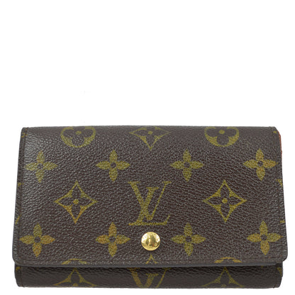 Louis Vuitton 2002 Monogram Porte Monnaie Billet Tresor M61730