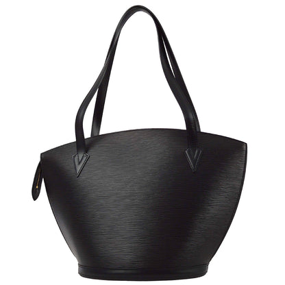 Louis Vuitton 2002 Black Epi Saint Jacques Shopping M52262