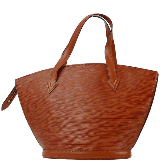 Louis Vuitton 1996 Brown Epi Saint Jacques Tote Handbag M52273