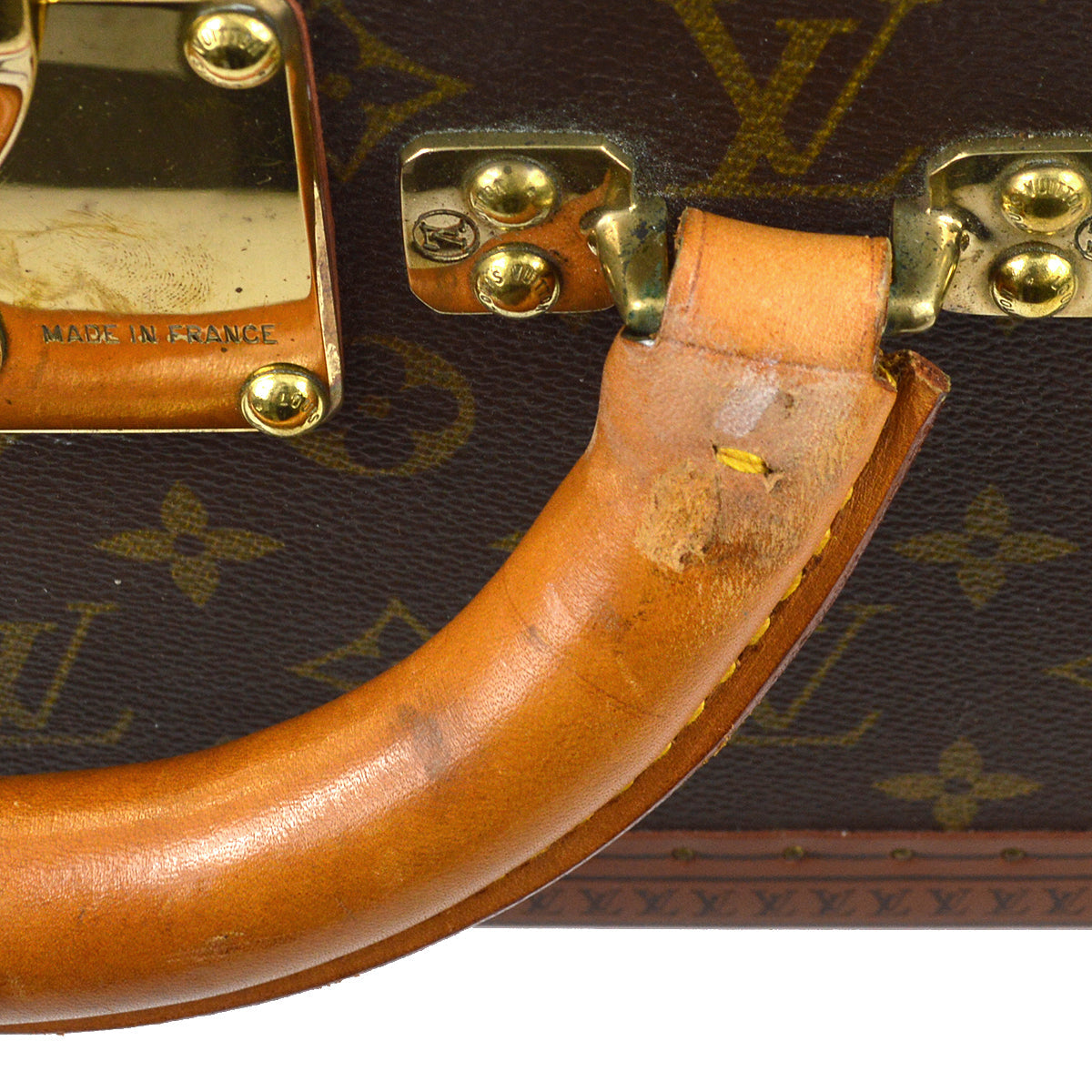 Louis Vuitton 1975 Monogram Alzer 75 Suitcase Luggage