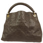 Louis Vuitton * 2010 Gris Monogram Exotic Artsy MM Hobo Handbag M90886