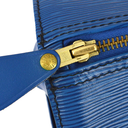 Louis Vuitton 1992 Blue Epi Speedy 25 Handbag M43015