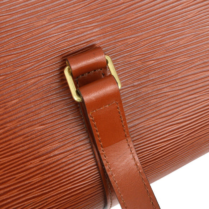 Louis Vuitton 1997 Brown Epi Soufflot Handbag M52223