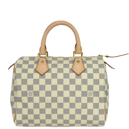 Louis Vuitton 2009 Damier Azur Speedy 25 Handbag N41534