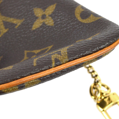 Louis Vuitton 2009 Monogram Etui Telephone MM Pouch Bag M66546 Small Good