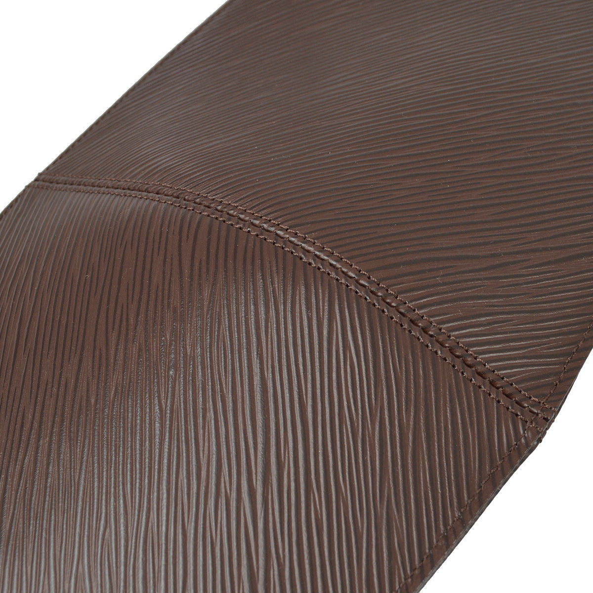 Louis Vuitton 2001 Brown Epi Pochette Demi-lune M5262D