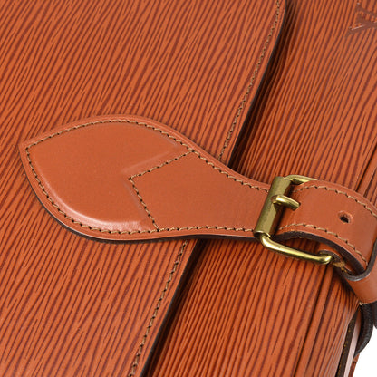 Louis Vuitton 1990 Brown Epi Cartouchiere MM M52243
