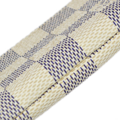 Louis Vuitton 2008 Damier Azur Pochette Cles Coin Case Wallet N62659