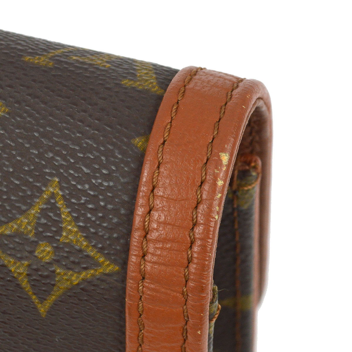 Louis Vuitton 1990 Monogram Pochette Dam GM Clutch Handbag M51810