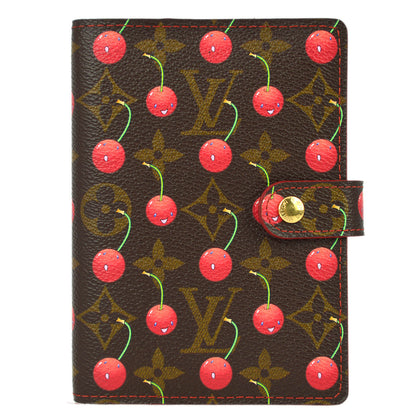 Louis Vuitton 2005 Cherry Agenda PM Note Book Cover R21023 Small Good