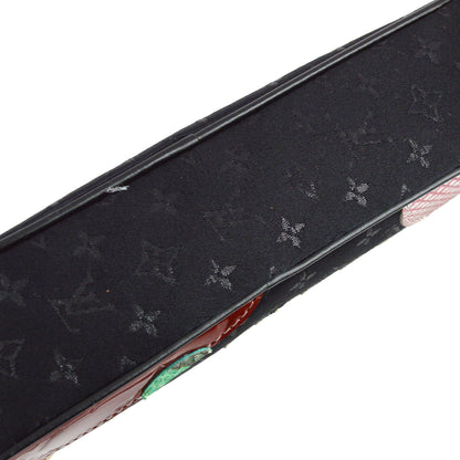 Louis Vuitton 2002 Black Satin Pochette Conte De Fees Handbag M92275