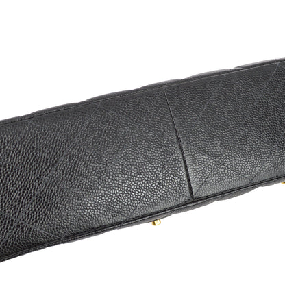 Chanel Classic Flap Caviar Black Shoulder Bag