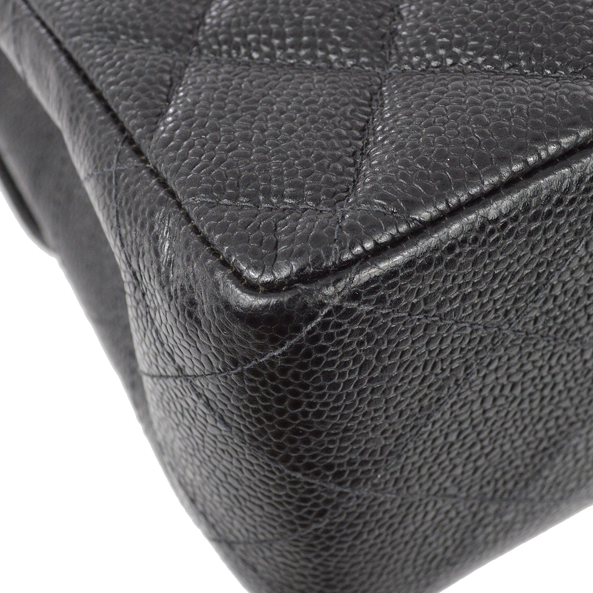 Chanel Classic Flap Caviar Black Shoulder Bag