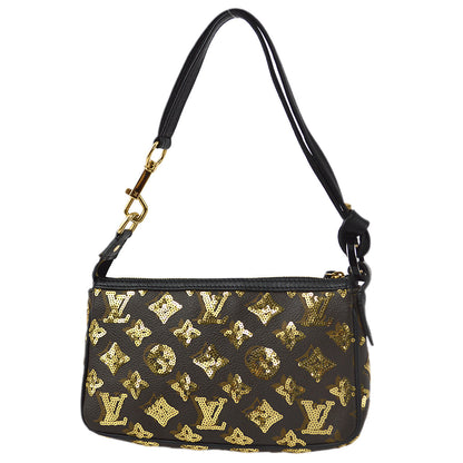 Louis Vuitton 2009 Monogram Eclipse Pochette Accessoires Handbag M40248