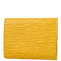 Louis Vuitton 2002 Yellow Epi Porte Mannaie Simple Coin Purse Wallet M63419