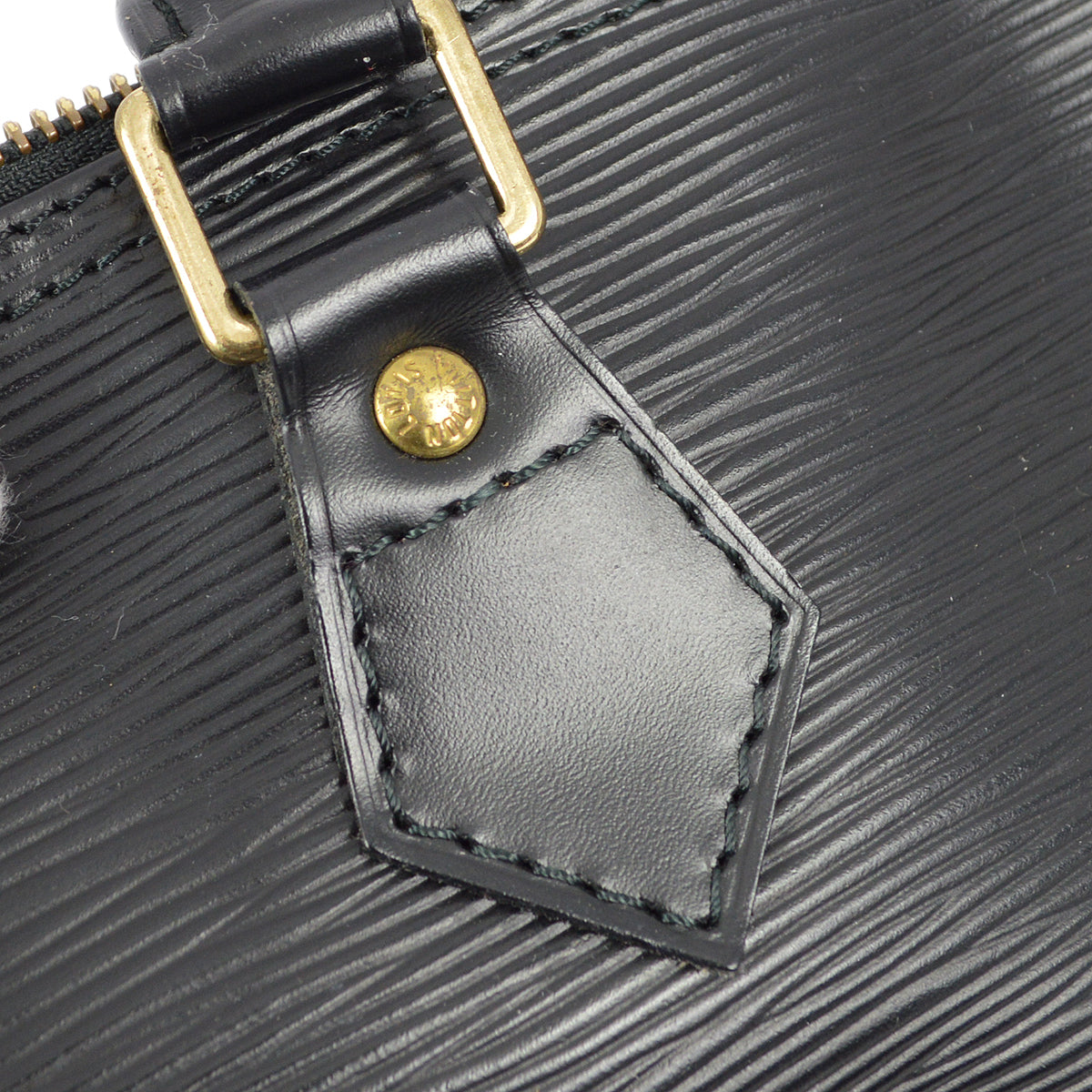Louis Vuitton 1994 Black Epi Speedy 25 Handbag M43012