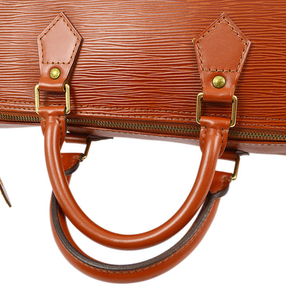 Louis Vuitton 1994 Brown Epi Speedy 30 Handbag M43003