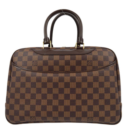 Louis Vuitton 2006 Damier Deauville Bowling Vanity Handbag N47272