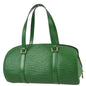 Louis Vuitton 1997 Green Epi Soufflot Handbag M52224