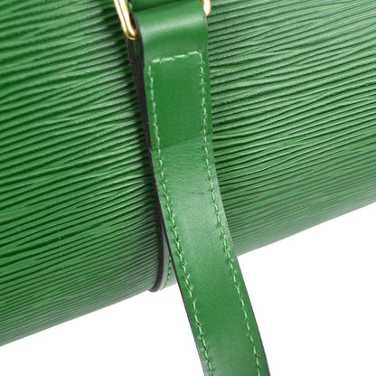 Louis Vuitton 1997 Green Epi Soufflot Handbag M52224