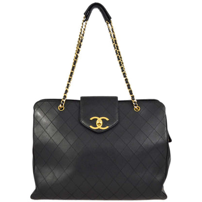 Chanel Lambskin Black Shoulder Bag Style 4