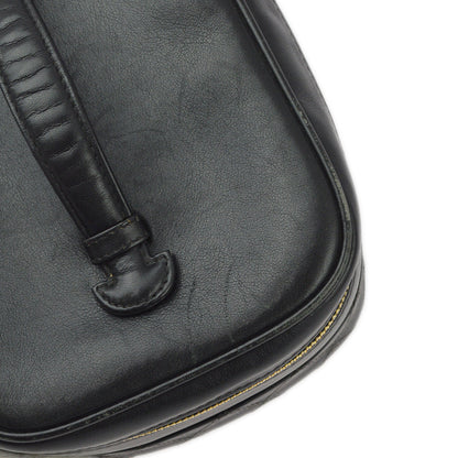 Chanel Black Lambskin Bicolore Vanity Handbag