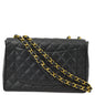 Chanel Black Caviar Jumbo Classic Flap Bag