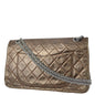 Chanel Brown Lambskin 2.55 Classic Double Flap Shoulder Bag