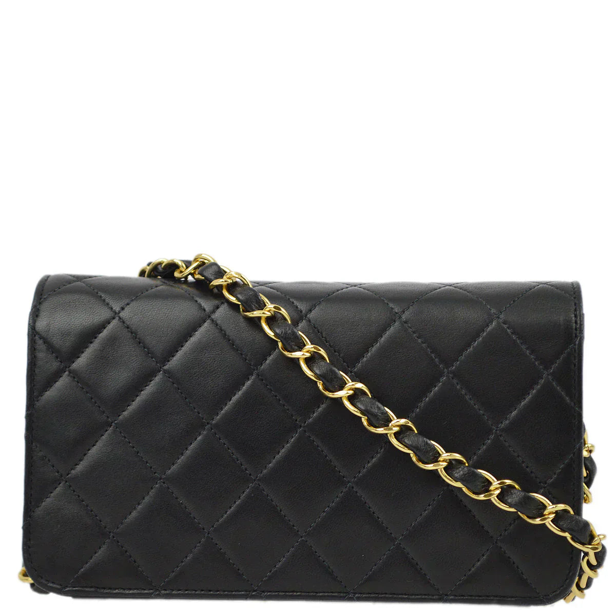 Chanel Flap Mini Lambskin Black Shoulder Bag Style 2