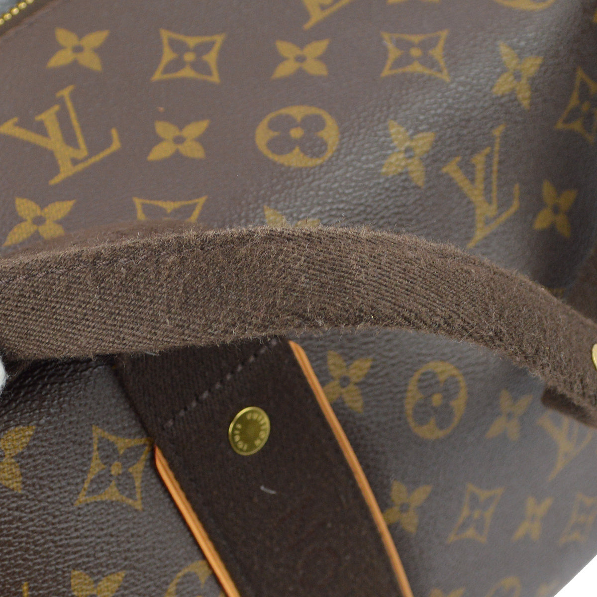 Louis Vuitton 2011 Monogram Weekender MM Shoulder Duffle Bag M40476