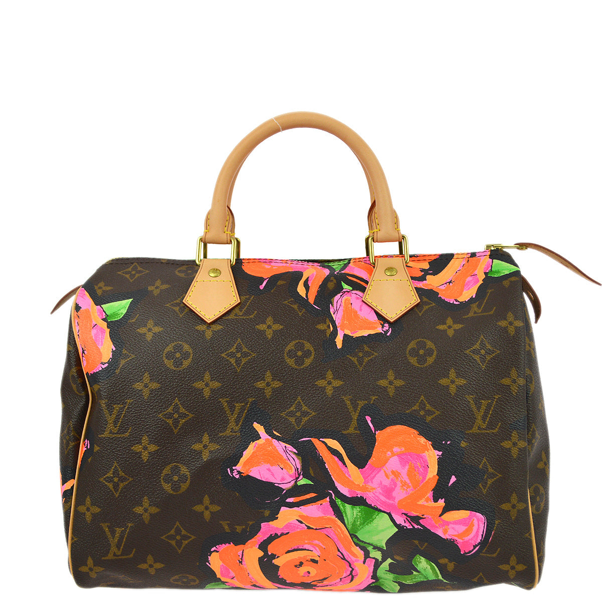 Louis Vuitton 2008 Monogram Rose Speedy 30 Handbag M48610