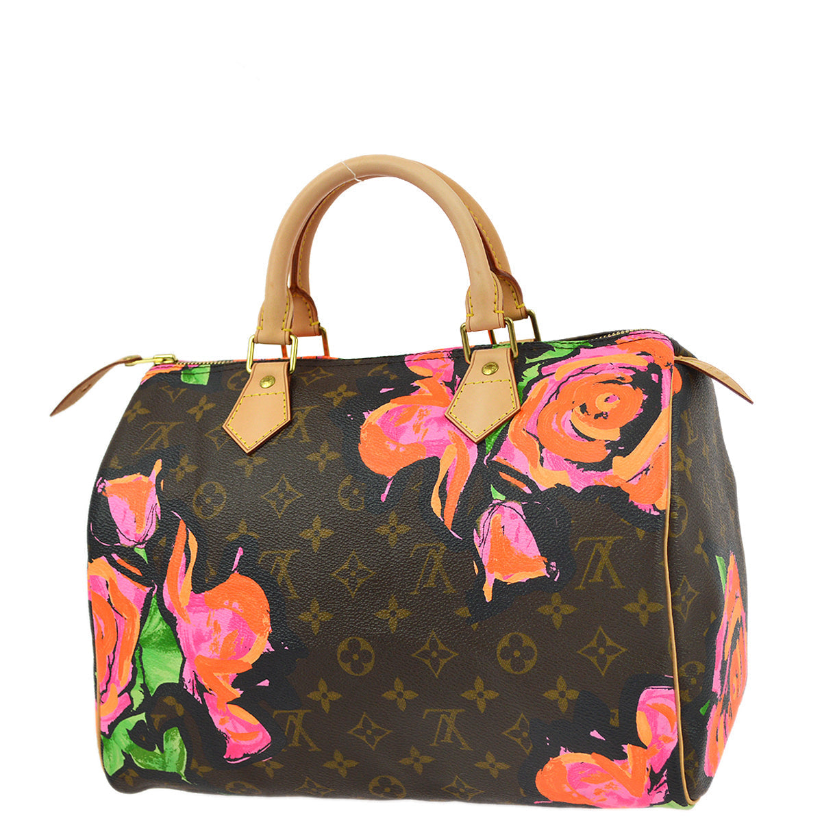 Louis Vuitton 2008 Monogram Rose Speedy 30 Handbag M48610