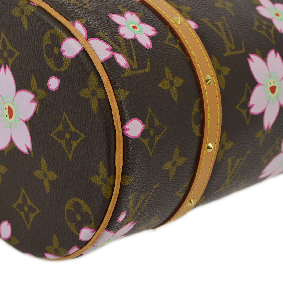 Louis Vuitton 2008 Monogram Cherry Blossom Papillon Handbag M92009
