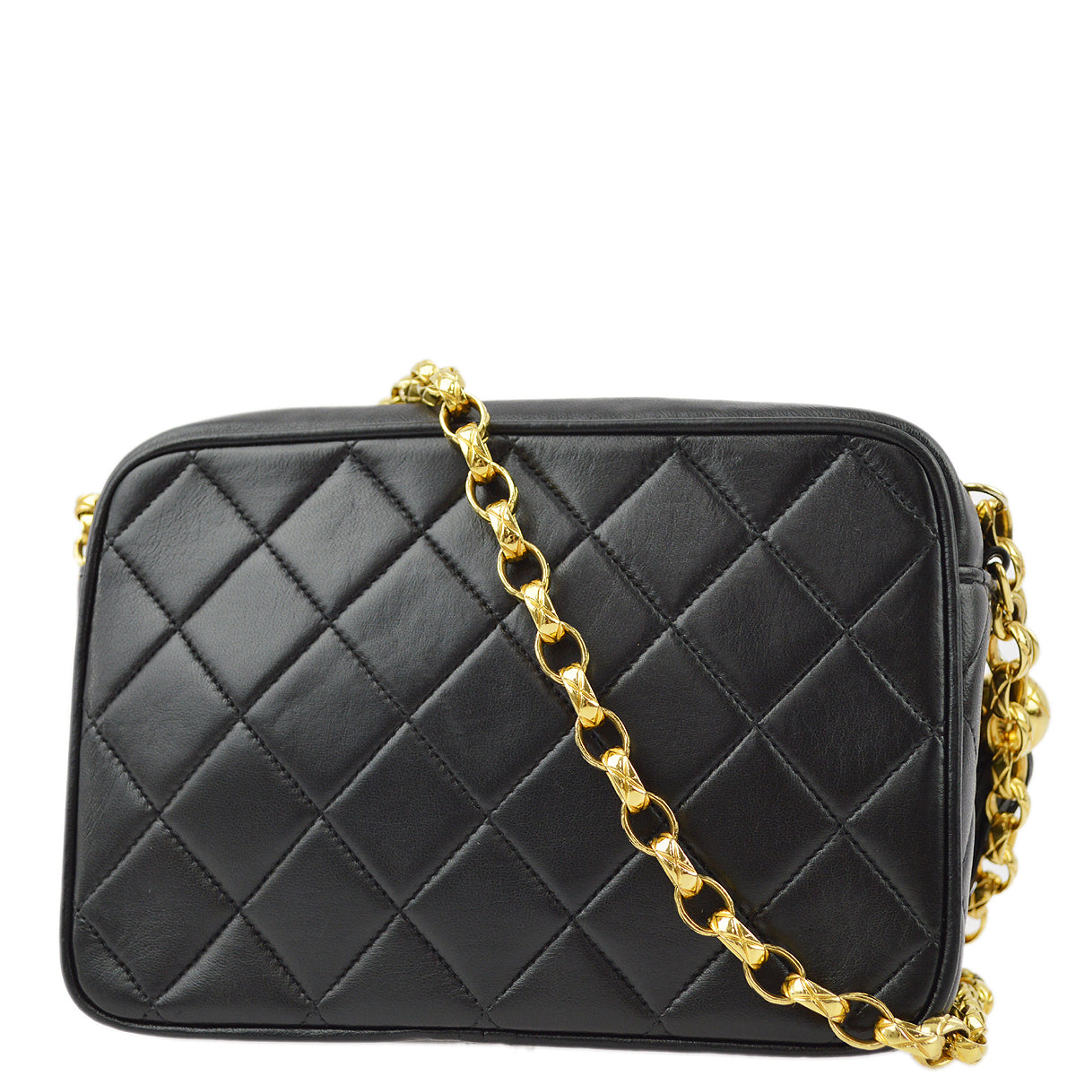 Chanel Mini Lambskin Black Crossbody Style 5