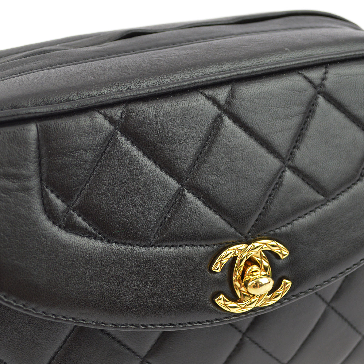 Chanel Mini Lambskin Black Crossbody Style 5