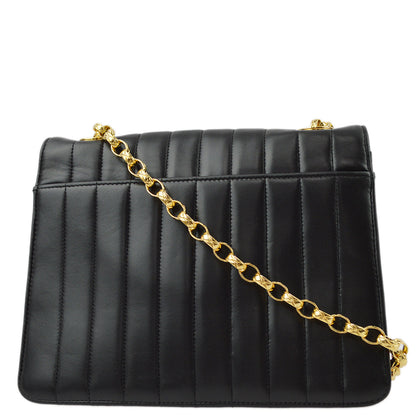 Chanel Lambskin Black Chain Shoulder Bag Style 2