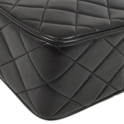 Chanel Mini Lambskin Black Crossbody Style 4