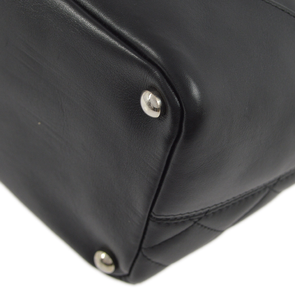 Chanel Cambon Calfskin Black Tote Style 4
