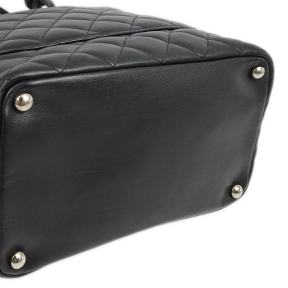 Chanel Cambon Calfskin Black Tote Style 4