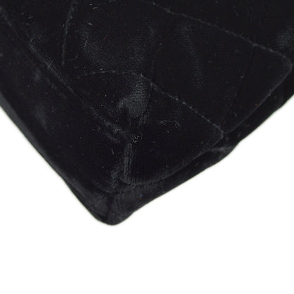 Chanel Black Velvet Belt Bum Bag