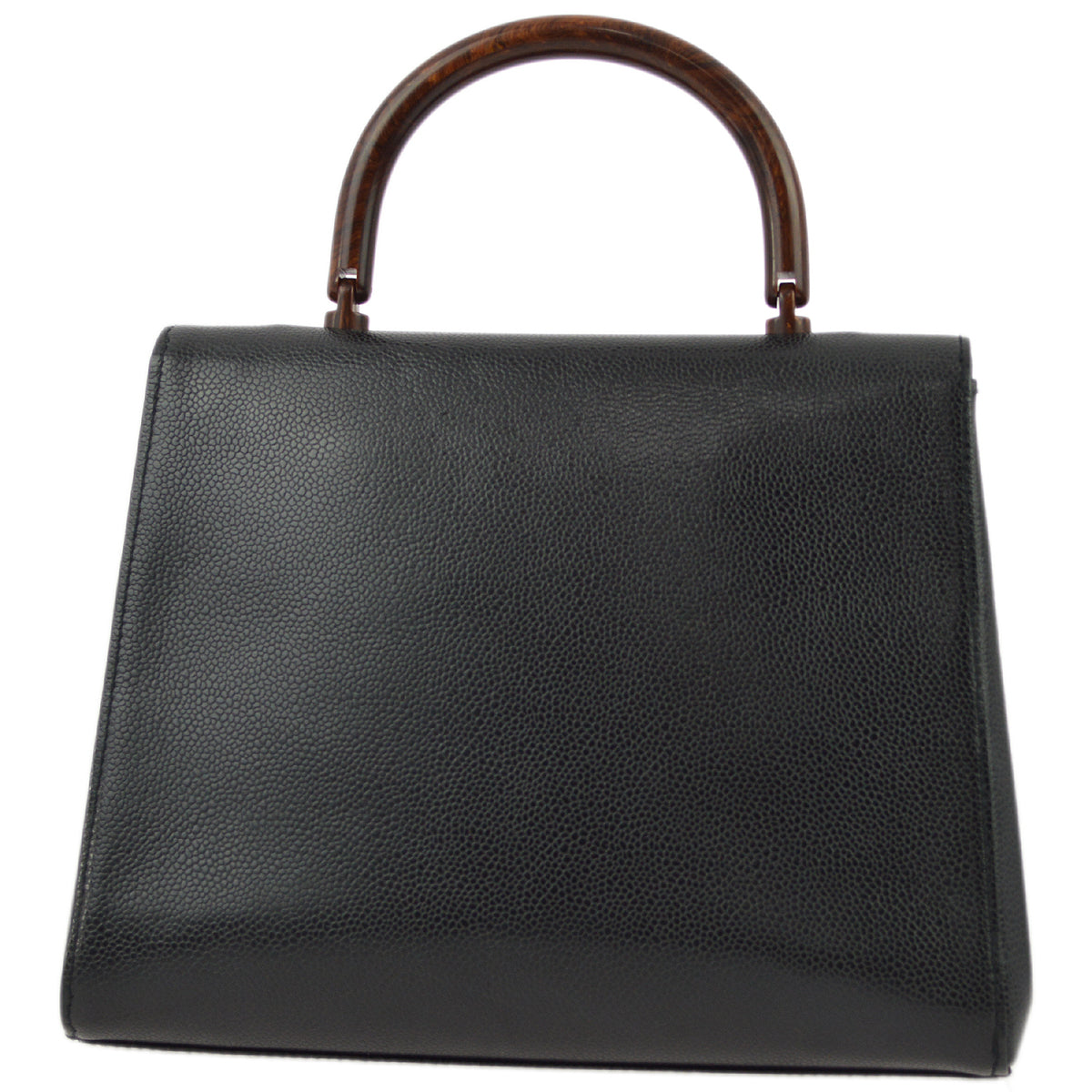 Chanel Kelly Caviar Black Handbag
