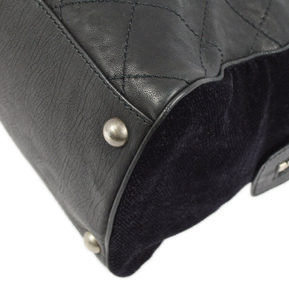 Chanel Black Mademoiselle Lock Tote Bag