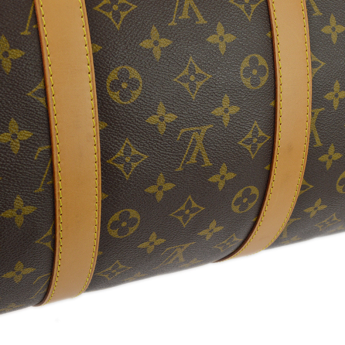 Louis Vuitton 1995 Monogram Keepall 55 Travel Duffle Handbag M41424